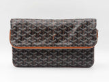 Goyard Sainte Marie Mm Clutch In Goyardine Coated Canvas & Leather Fw1026rzxdu