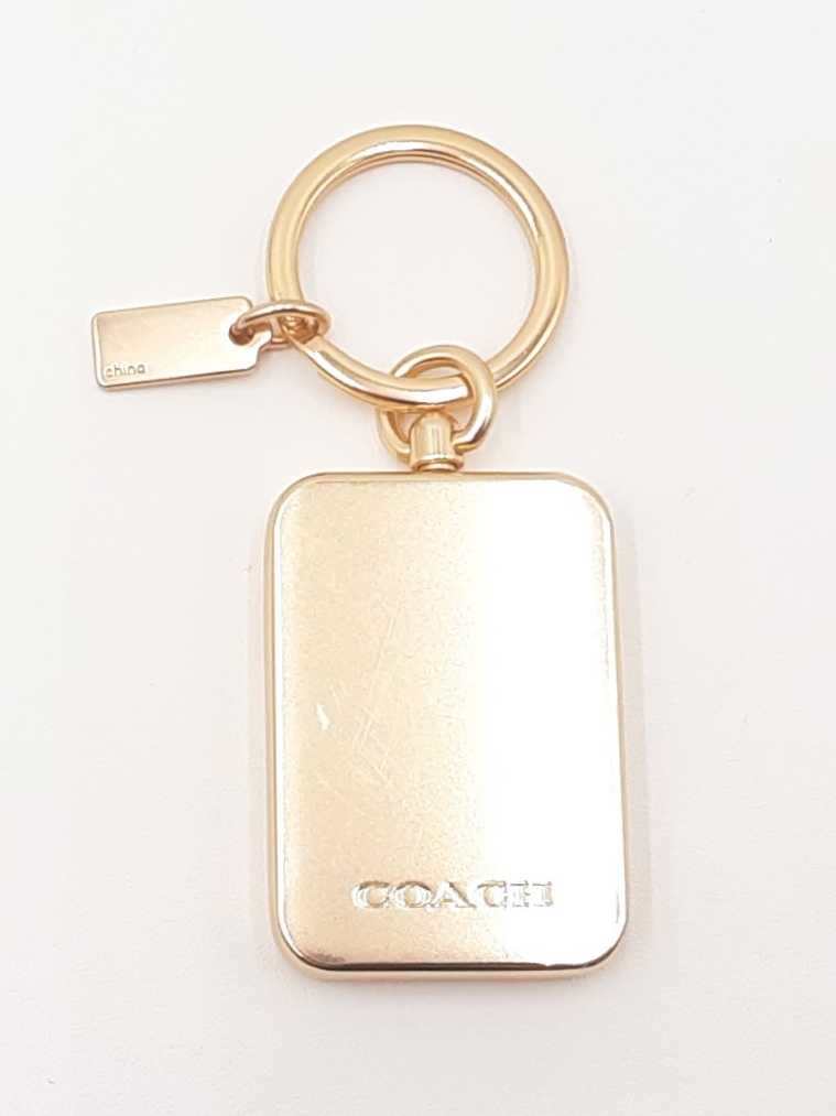Coach Horse And Carriage Key Holder Bag Charm Fw0725wxdu