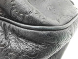 Gucci Sukey Black Guccissima Leather Hobo Shoulder Bag Do0925oxzde