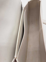 Versace Greca Goddess White Leather Shoulder Bag Eb0825pxzde