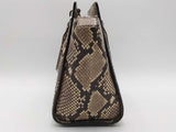 Michael Kors Tina Large Python Snake Satchel Aa0426prsa