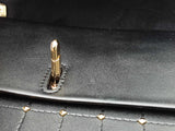 Michael Kors Greenwich Small Studded Crossbody In Black Leather Fw0826izdu