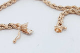 14k Yellow Gold Rope Chain Necklace 17.6 Grams 20 Inch Eb0926lxxzsa