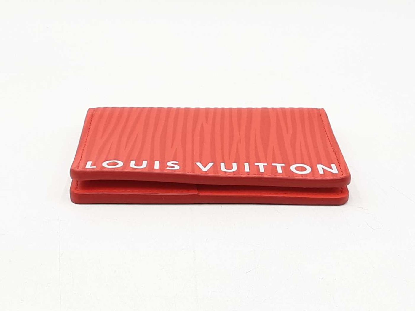 Louis Vuitton Pocket Organizer In Red Epi Xl Grained Leather