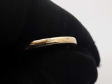 0.25 Cttw Diamond & 14k Yellow Gold Channel-set Wedding Band 2.4 Grams Size 8 Fw0926lcxdu