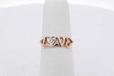 10k Yellow Gold Love Ring 1.1 Grams Size 5 Eb0826exsa