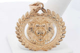 10k Yellow Gold Lion Pendant 7 Grams Eb0126ooxsa