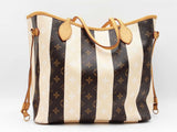 Louis Vuitton Limited Edition Monogram Rayures Neverfull Mm Bag Sd0726llzxdu