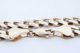 10k Yellow Gold Cuban Link Bracelet 12.4 Grams 9 Inch Eb0526ixzde
