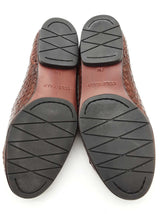 Cole Haan Nutmeg Brown Woven Leather Loafers Size Us 7m Do0925exde