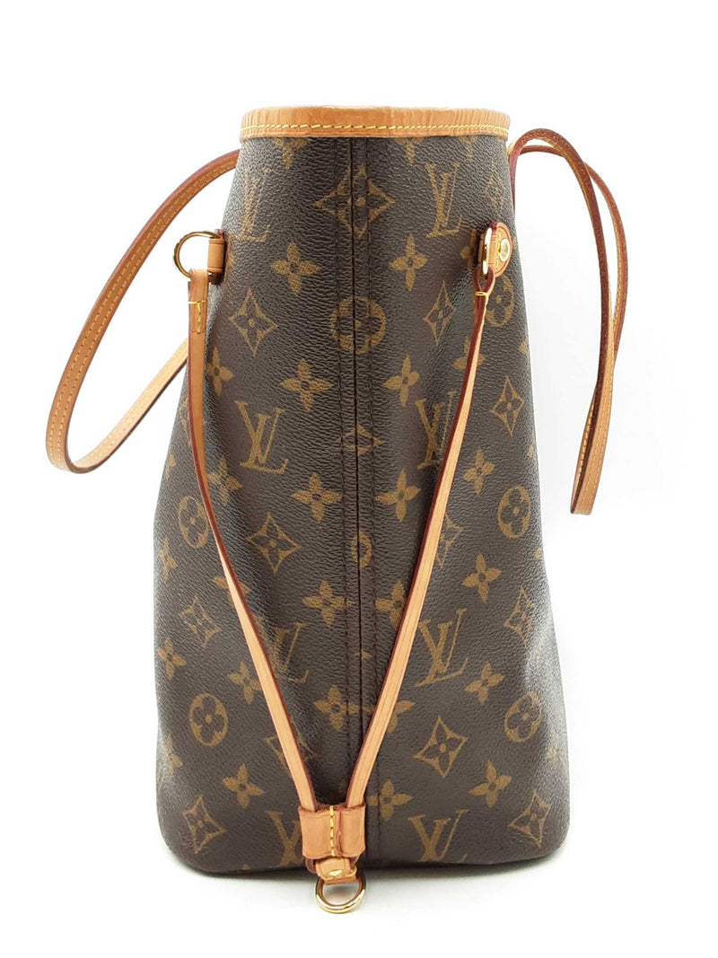 Louis Vuitton Neverfull Mm Tote Bag In Monogram Coated Canvas Fw0925pixdu