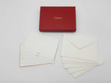 Cartier Stationary Letter Cards And Envelopes Unused Collectible Do0726wxde