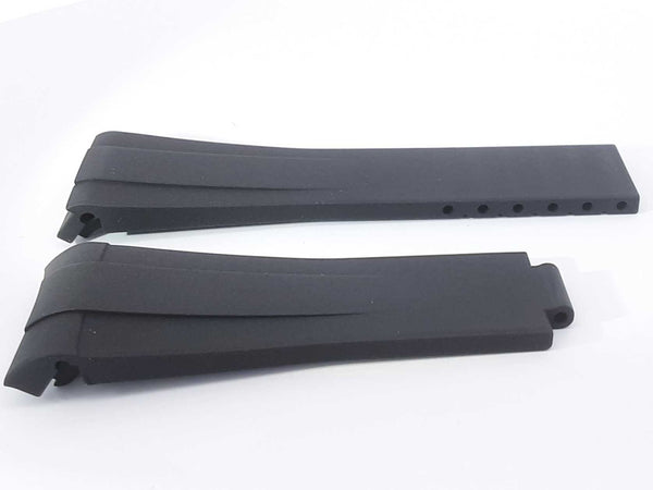 Rubber B M204-l Black Watch Band Aa0623lrzsa