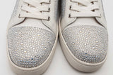 Christian Louboutin Junior Strass Flat Sneakers Size 41.5 Eb0426worsa