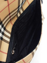 Burberry Classic Shoulder Bag In Nova Check Coated Canvas Fw1225lixdu