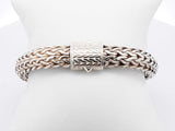 John Hardy 10mm Icon Link Bracelet In Sterling Silver 72.5 Grams 8.5 Inch Fw0626lrzdu
