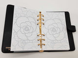 Chanel Timeless Black Caviar Classic Ring Agenda Cover Sd1225wrzde