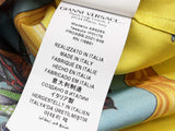 Versace Multicolored Silk Tresor De La Mer Shells Sleeveless Shirt 42 Do426wrxde
