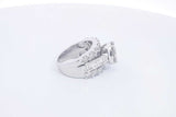 Approx. 5.4ctw Diamond Ring In 14k White Gold 12.9 Grams Size 7 Eb1224oxxzsa