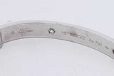 Cartier Love 18k White Gold Diamond Bracelet 28.5 Grams Size 15 Eb0826cxxzsa