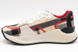 Burberry Low Top Ramsey Check Sneakers Size 40 Eb0425lxzsa