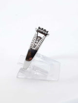0.56 Cttw Diamond & 10k White Gold Engagement Ring 3.6 Grams Size 5.25 Fw0526ozxdu