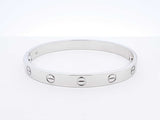 Cartier Love Bracelet In 18k White Gold 30.2 Grams Size 16 Fw0925wpxzdu
