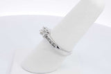 0.79cttw Princess Cut Diamond 10k White Gold Ring 3 Grams Size 7 Eb0626orxdu