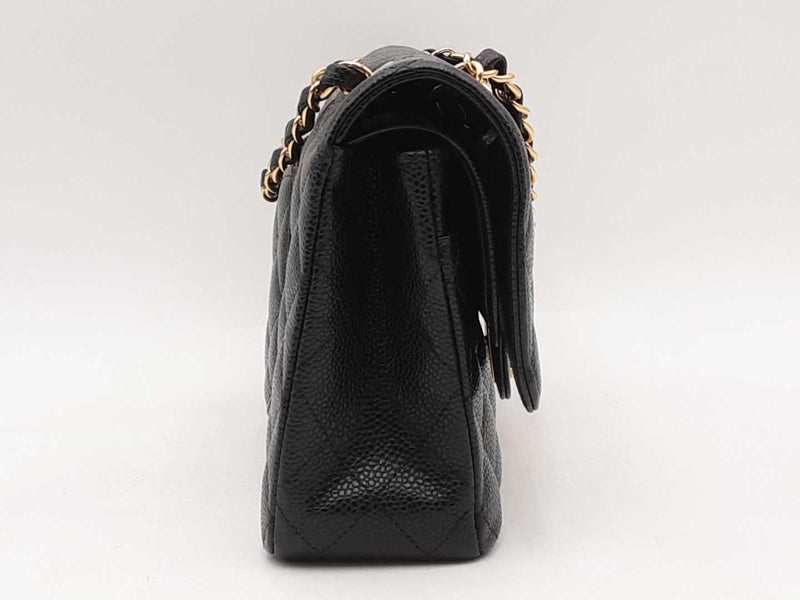 Chanel Medium Quilted Caviar Classic Double Flap Handbag Aa0925irxzsa