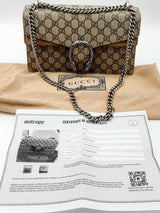 Gucci Gg Supreme Canvas Monogram Dionysus Shoulder Bag Eb0924ixzdu