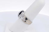 1.4ctw Diamond Ring In 14k White Gold 5 Grams Size 7 Eb0225plrsa