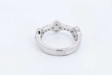 0.8ctw Lab Grown Diamond Ring In 925 Sterling Silver 3.6 Grams Size 7 Eb0325spsa