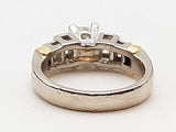 1.20 Cttw Diamonds 0.90 Platinum 10.2g Ring Size 6.25 Do0425lrxzde