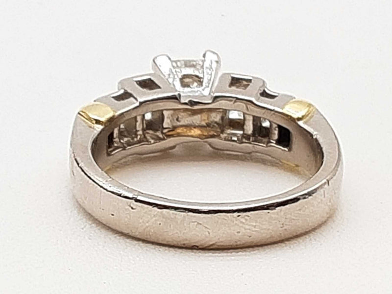 1.20 Cttw Diamonds 0.90 Platinum 10.2g Ring Size 6.25 Do0425lrxzde