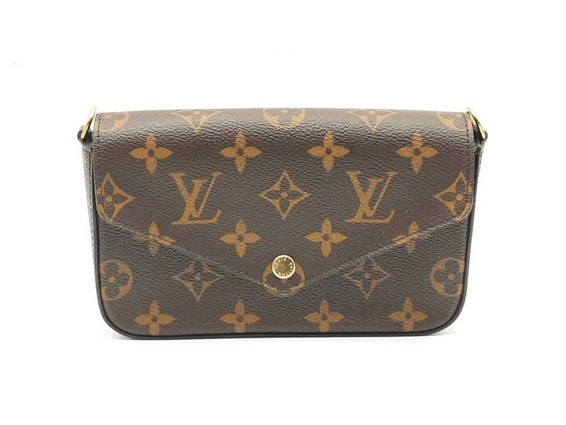 Louis Vuitton Monogram Felicie Strap & Go Crossbody Bag Fw0325crxdu