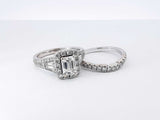 Neil Lane 1.57 Cttw Diamond & 14k Gold Bridal Set 8.5 Grams Size 6.5 Fw0925ezxdu