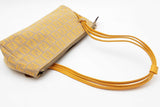 Fendi Yellow Baguette Triple Strap Shoulder Bag Eb0326lcrde