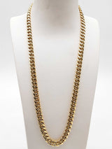 10k Yellow Gold 31.1g Cuban Chain 22 In Do0125llxzde