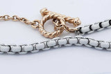 David Yurman Black & White Box Chain Necklace Toggle Clasp 20g 34 In Eb1225lrxde