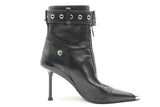 Alexander Mcqueen Slash Biker Boots Size 37 Eb1124lrxsa