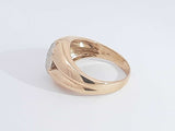 0.15 Cttw Diamond 10k Yellow Gold Ring 5 Grams Size 9 Aa0525orzsa