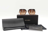 Dolce & Gabbana Havana Brown Retro Square Sunglasses Fw0126loxdu