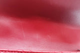 Tory Burch Fleming Red Leather Shoulder Bag Eb0726pxde