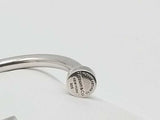 Tiffany & Co Atlas Groove .925 Sterling Silver 35.9 Grams 6 Inch Mk0925lrzmia