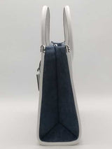 Michael Kors Mirella Medium Denim Tote Blue Aa0726rzsa