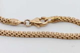 18k Yellow Gold Chain Necklace 12.4 Grams 18 Inch Eb0926cxzsa
