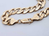 Midas 10k Yellow Gold Cuban Link Chain 50.4 Grams 22 Inch Eb0824lcxzsa