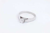 0.33ctw Diamond Ring In 14k White Gold 3 Grams Size 6 Eb0226lsrdu