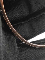 1.50 Cttw Diamond & 18k Rose Gold Bangle Bracelet 9.4 Grams 6 Inch Fw0326lzxzdu