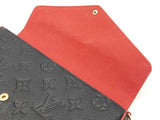 Louis Vuitton Pochette Félicie In Navy Monogram Empreinte Leather Fw0925izxdu